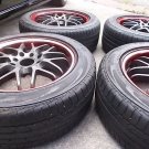 JDM 4wheels Crimson Raci Tire width 195 mm aspect ratio 55% rim diamet No Tires