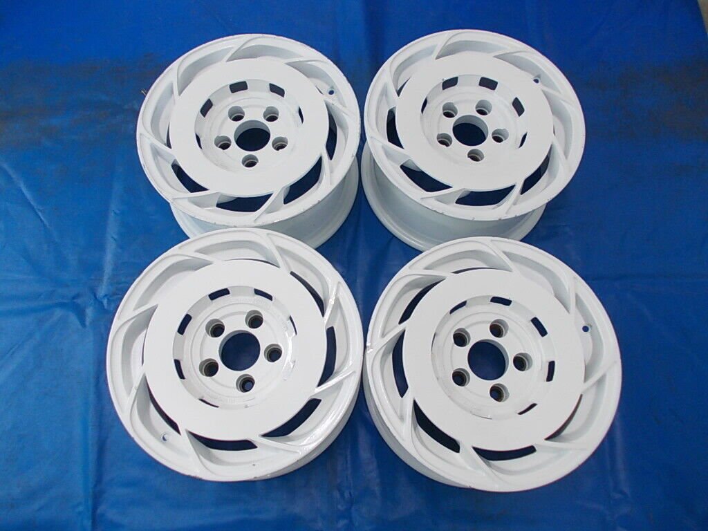 JDM used junk Fortex right and left asymmetry FORTECS15 inch 7J 5 hole No Tires