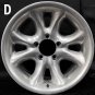 JDM American car Size nongenuine aluminum 16 inch 4wheels 230501S2 8J +2 5H 127/