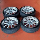 JDM used WORK GNOSIS HS204 21 inch 8.5J/9.5J +32/35 GNOSIS Alphard Vel No Tires
