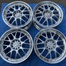 JDM MEISTER M1R 18 8J PCD 120 5 hole BMW 4 pcs set No Tires
