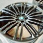 JDM Summer set without scratch semigloss black Continental BMW genuine No Tires