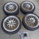JDM BBS 18inch Rare7.5J 4wheels through no squeaky DSK forged super burr mountai