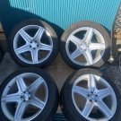 JDM AGM Benz genuine aluminum wheels 21 inch 4wheels Ibaraki prefectur No Tires