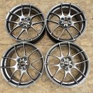 JDM RareBBS RF500 17 inch 7J +48 8J PCD100 4 hole Yaris light car comp No Tires