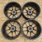JDM RareBBS RF500 17 inch 7J +48 8J PCD100 4 hole Yaris light car comp No Tires