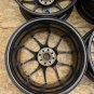 JDM RareBBS RF500 17 inch 7J +48 8J PCD100 4 hole Yaris light car comp No Tires