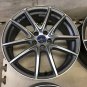JDM weds LEONIS177J inset +47 PCD100 5H lightweight aluminum wheels 4w No Tires