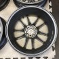 JDM weds LEONIS177J inset +47 PCD100 5H lightweight aluminum wheels 4w No Tires