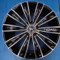 JDM Rare used DAD Grave aluminum wheel 8J19 +48 114.3 5H black polish No Tires