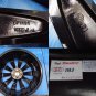 JDM Rare used DAD Grave aluminum wheel 8J19 +48 114.3 5H black polish No Tires