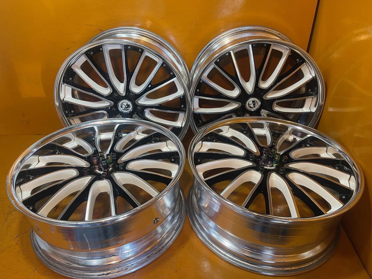 JDM AA286 wheel 4wheelsWORK208.5J 5 hole PCD114.3 +35 //+45 No Tires