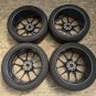JDM RareBBS RF500 17 inch 7J +48 PCD100 4 hole Yaris light car compact No Tires