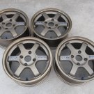 JDM RareSizeRAYS forged TE37 15 inch 7J+35 4wheels 114.3 4 hole forged No Tires