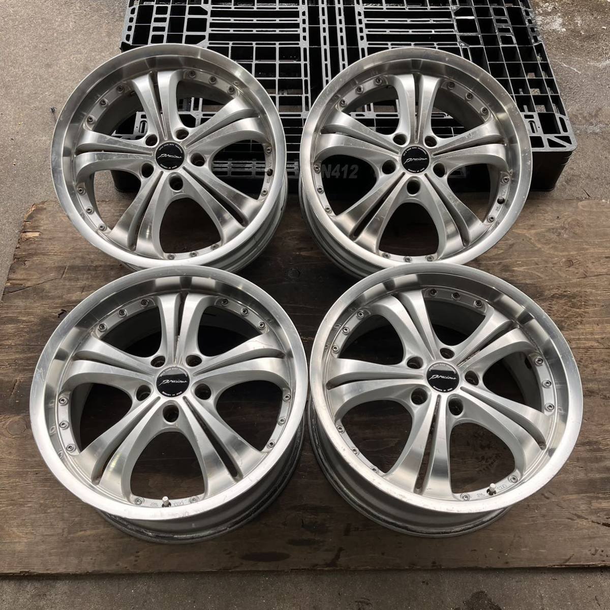 JDM 18 inch wheel Hot Stuff Precious TWIN SPOKE2 Precious twin spoke 2 7.5+38 8.