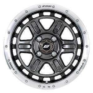 JDM work wheel Crag TGrabig 2 4wheels set 15inch Glimit black cut rim 155.0J +42