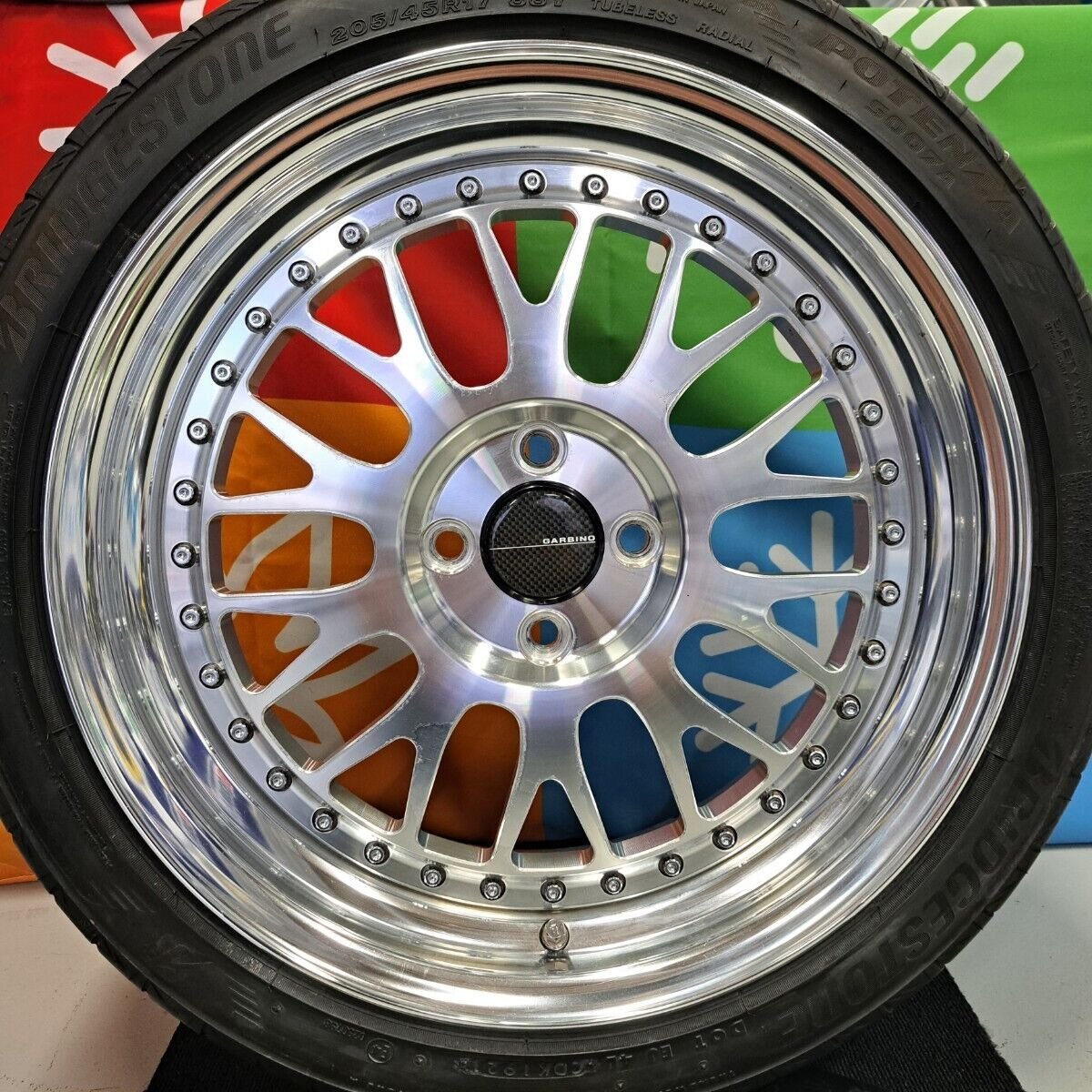 JDM custom forged GARBINO GTUNE FORGED NRX2 MINI 4 hole R50 series Min No Tires