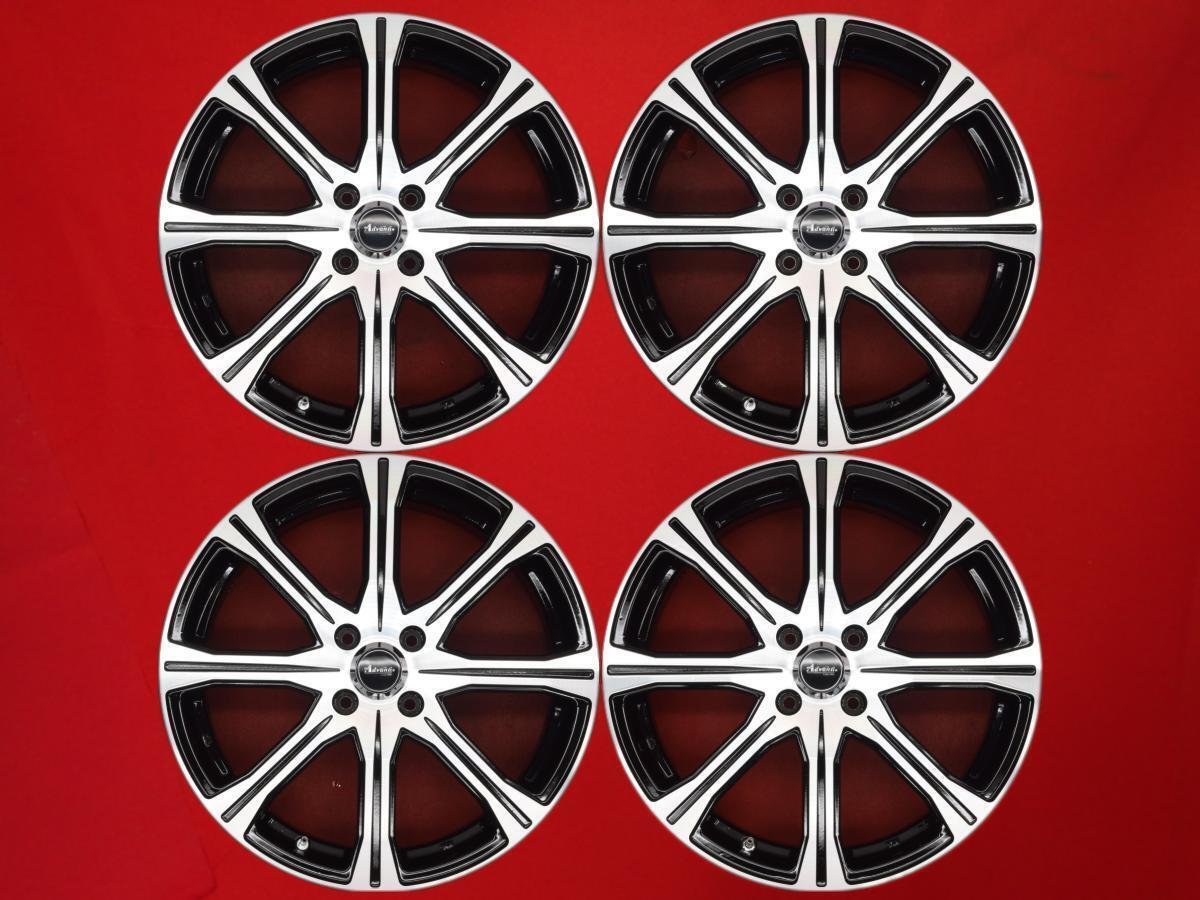 JDM Advanti RACING advanti racing 7 spoke wheel 4wheels 6.5J17 PCD100 4 hole +53