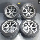 JDM RAYS RAYS GRAM LIGHTS 57SPRO 17 inch 9J +25 10J +27 PCD114.3 5H 5  No Tires