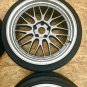 JDM Manufacturer unknown 20 inch mesh wheel 8.5J +25 10J +20 PCD120 5 No Tires