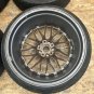 JDM Manufacturer unknown 20 inch mesh wheel 8.5J +25 10J +20 PCD120 5 No Tires