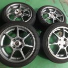 JDM ENKEI Racing6.5J+38 Tire width 165 mm aspect ratio 55% rim diamet No Tires