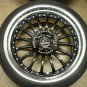 JDM Rare 2 piece model c Tire width 245 mm aspect ratio 35% rim diamet No Tires