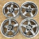JDM RareTRD premium PREM plated 19 inch 8J +40 PCD114.3 5 hole RAYS 4w No Tires