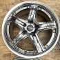 JDM RareTRD premium PREM plated 19 inch 8J +40 PCD114.3 5 hole RAYS 4w No Tires