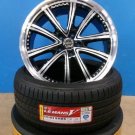 JDM 4 pcs set Baddox DOS Tire width 235 mm aspect ratio 40% rim diamet No Tires