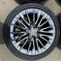JDM Rare 220 crown Gexecutive black plated sputtering wheel Bridgeston No Tires