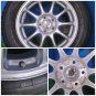 JDM 4wheels set used Man Tire width 195 mm aspect ratio 65% rim diamet No Tires