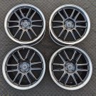 JDM RAYS gramLIGHTS 57Ultimate 18inch 8.5J +52 Black & Machining BM PC No...