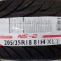 JDM S Pull WORK Durandal Tire width 205 mm aspect ratio 35% rim diamet No Tires