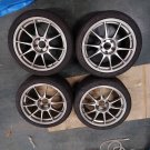 JDM Weds#Weds#18inch9J Tire width 255 mm aspect ratio 35% rim diamete No Tires