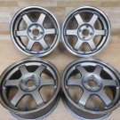 JDM 13484 Forged Rays TE3715in6.5J+39 1004H Bronze EG Civic Roadster V No Tires
