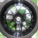 JDM HankookBBS LMR Black Mirror 21 inch RX Alphard Vellfire Harrier El No Tires