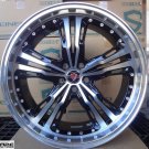 JDM Steiner LST Black Polish 9J +38 114.3 5H Vellfire Alphard No Tires