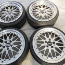 JDM RareBBS LM LMP078 079 18 inch 8J 9J +35 PCD114.3 5H forged aluminu No Tires