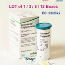 1-12 x @25 Test Strips Accutrend Blood Roche Triglyceride Control Monitoring