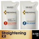 [MAKARIZO] Set2: Rebonding System Gold Edition+ Milky Neutralizer Revitalizes