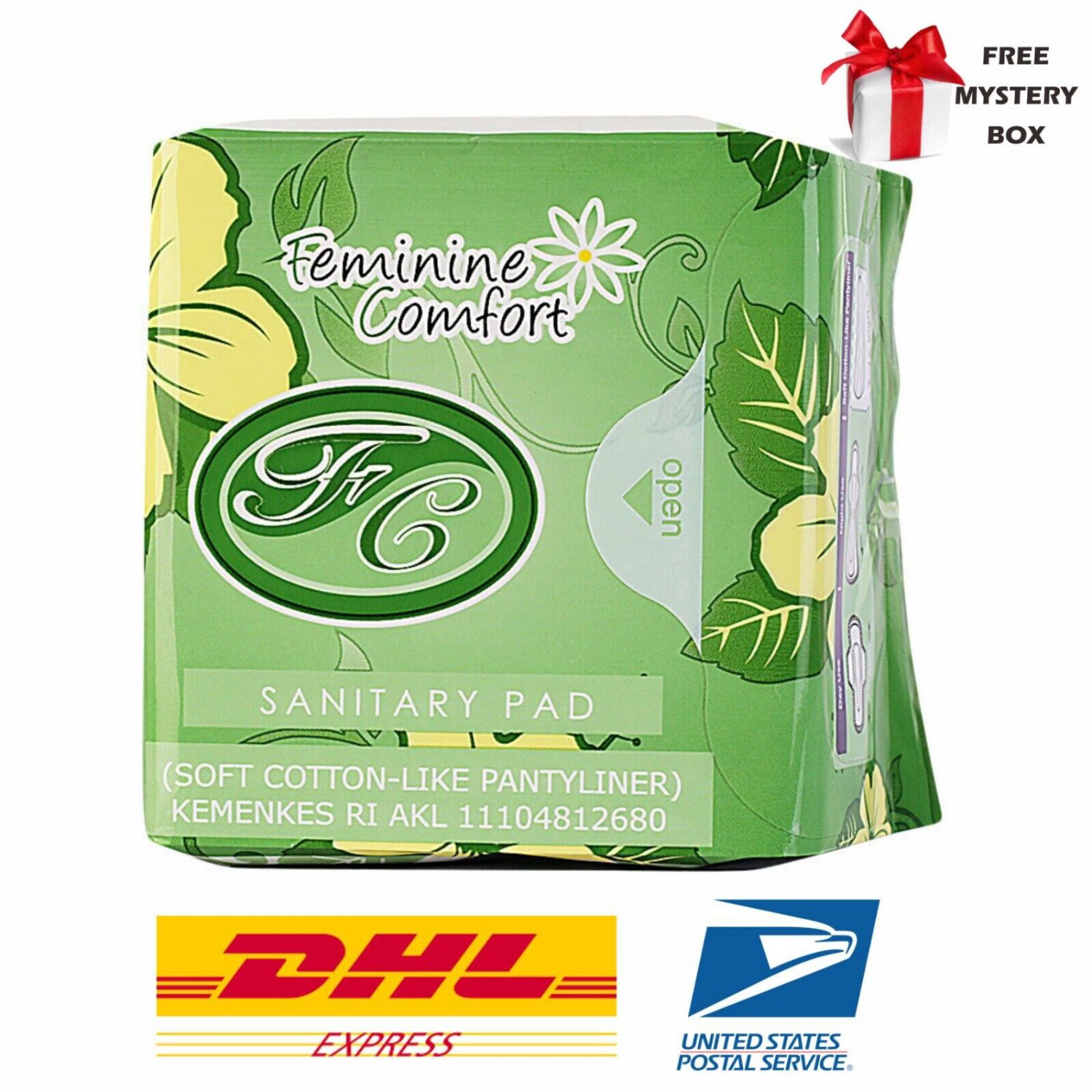 [AVAIL] 200pcs Herbal Extract Daily Panty Liners Health Feminine Intimate Area
