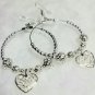 Silver Hoop Earrings