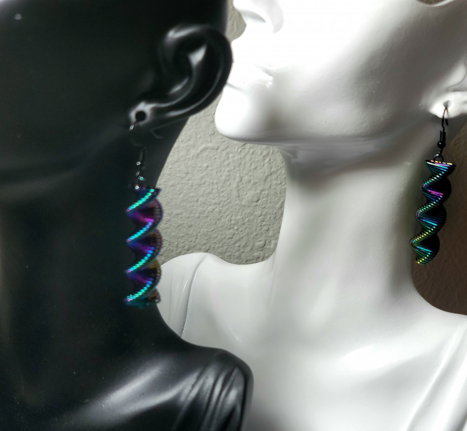 Spiral earrings