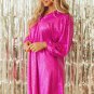 Rose Red Metallic Leopard Print Collared Babydoll Mini Dress