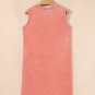 Flamingo Mineral Wash Tank Mini Dress with Pockets