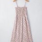 Multicolour Bohemian Ditsy Floral Smocked Fit Flare Sundress