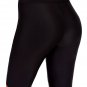 Black High Waisted Boardshort Swim Bottom