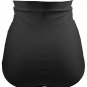 Black Retro High Waisted Swim Short