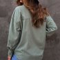 Gray Corduroy Button Pocket Shirt